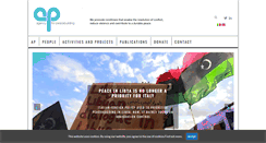 Desktop Screenshot of peaceagency.org